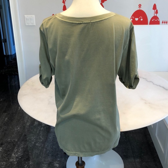 NWOT J. Crew cotton rolled S/S tee. M - Picture 3 of 6